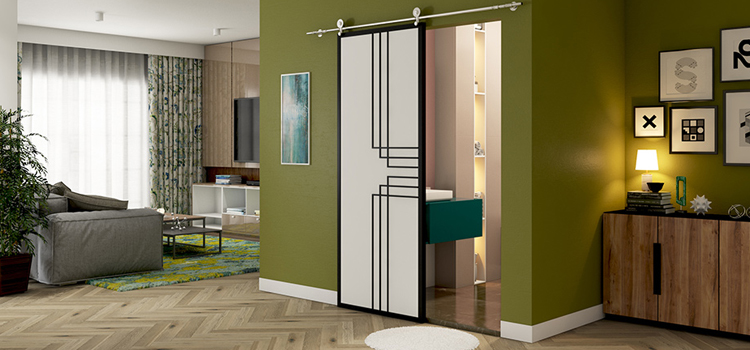 sliding bathroom door installation in Arroyo Grande